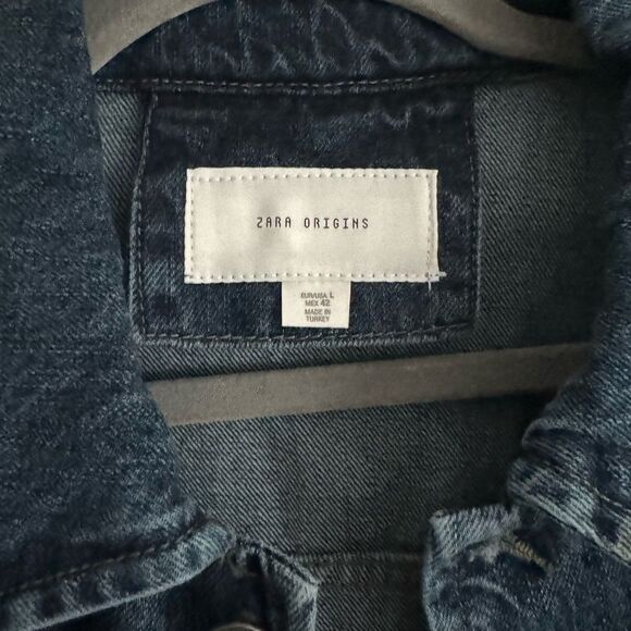 Men's Denim Jacket Zara - Picture 2 of 7